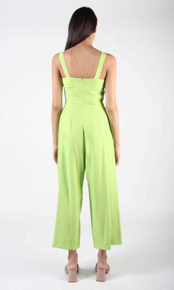 Birds of North America Sandgrouse Jumpsuit - Pear