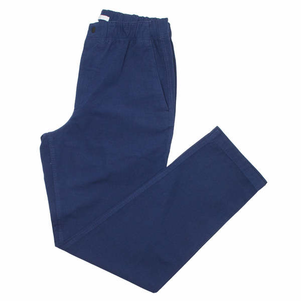 Norse Projects Ezra Cotton Linen Pants Navy Garmentory