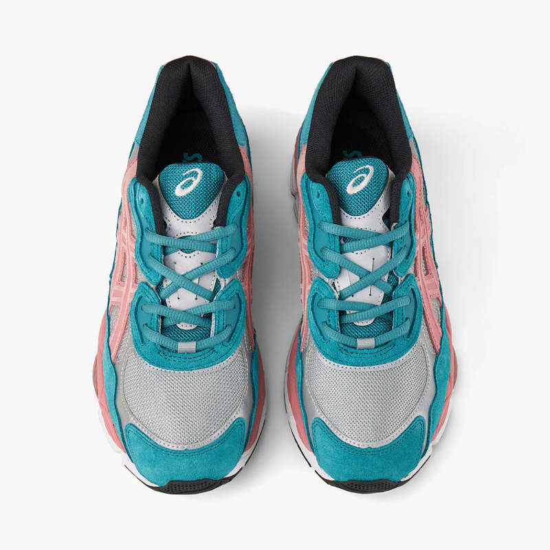 ASICS x Awake NY Gel NYC - Pure Silver/Green Blue Slate