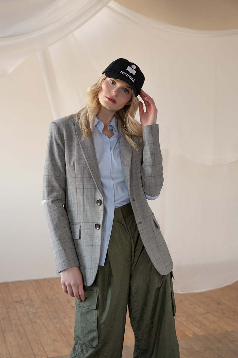 tibi MENSWEAR SUITING CUTOUT SLEEVEジャケット