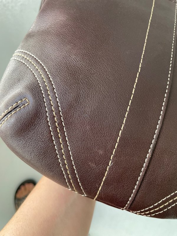 Vintage Coach crossbody - Brown