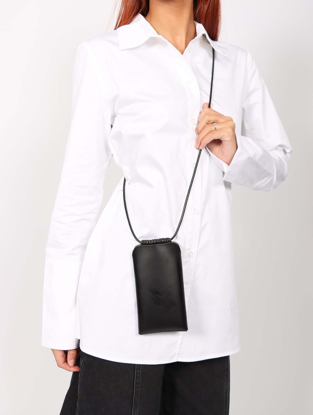 Kamaro'an Woven iPhone Pouch - All Black | Garmentory