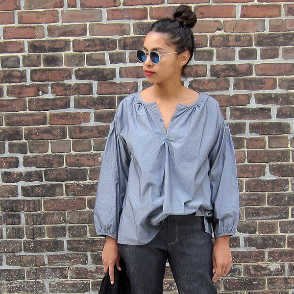 P.S. Shirt Beach Shirt - Black Chambray P.S. Shirt Beach Shirt - Black Chambray