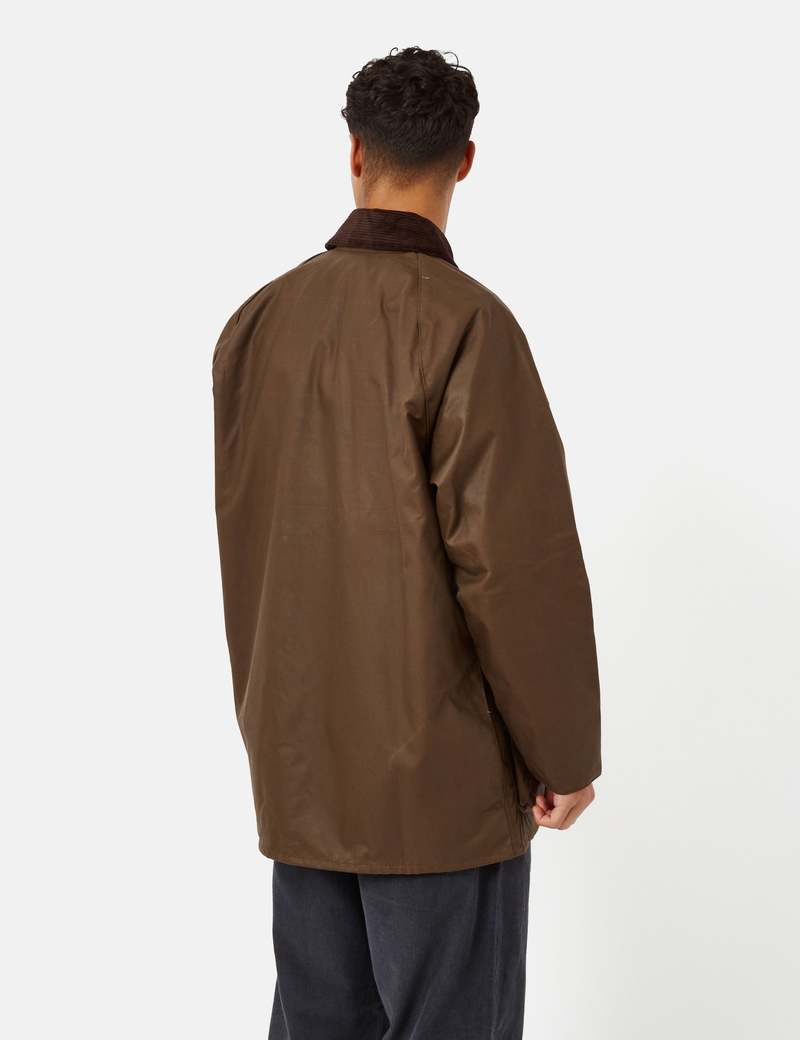 Barbour Beaufort Wax Jacket - Bark Brown | Garmentory