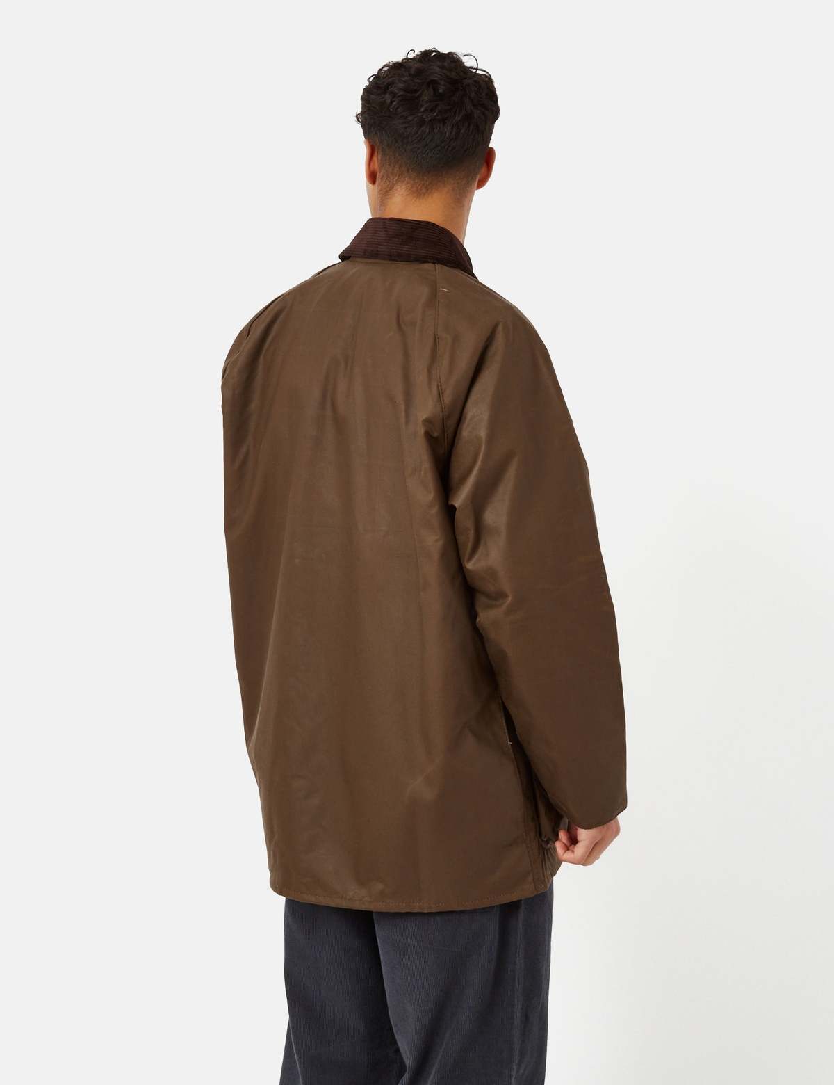 Barbour Beaufort Wax Jacket - Bark Brown | Garmentory