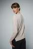 Santicler JULIA V-NECK PULLOVER WITH PEARL BEADING - MARCONA - Thumbnail 3