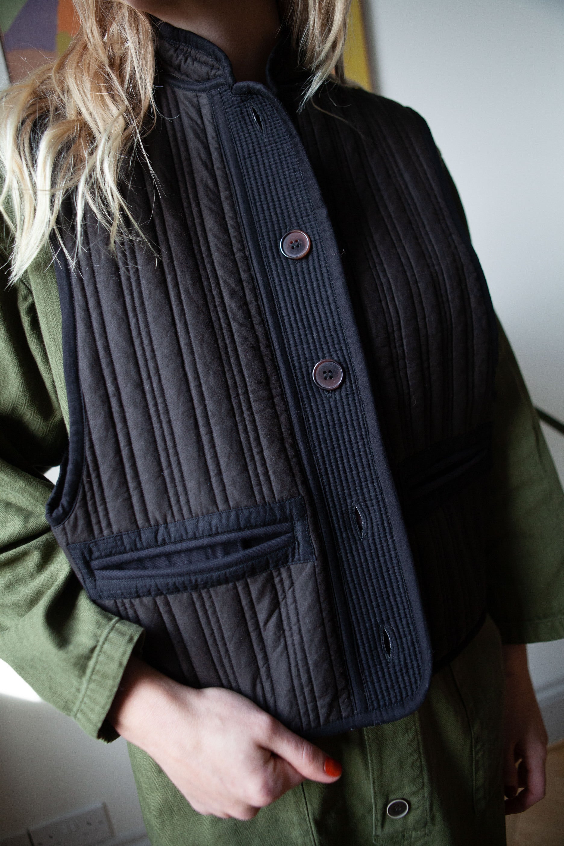 Soeur Tomari Sleeveless Jacket | Garmentory