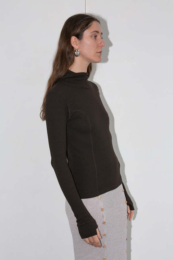 Baserange Hanifa Hoodie - Dark Brown | Garmentory