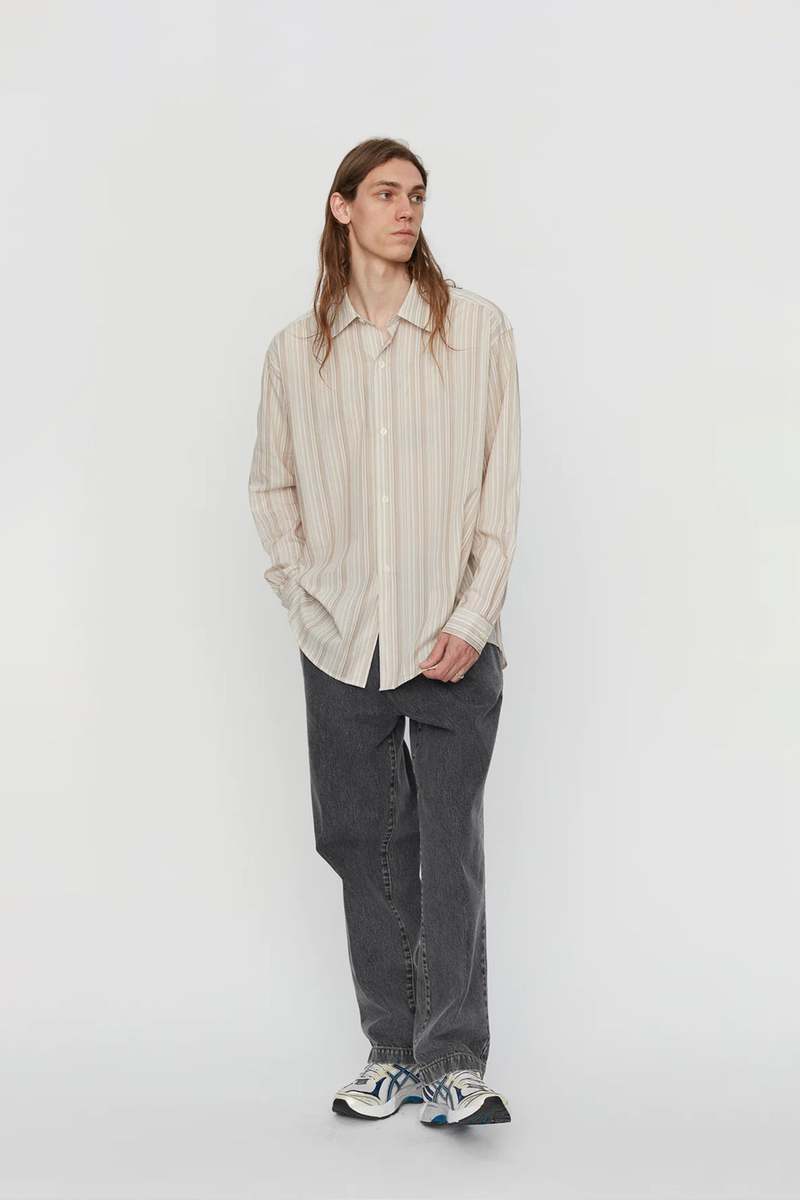 mfpen Generous Shirt - 70's Stripe | Garmentory