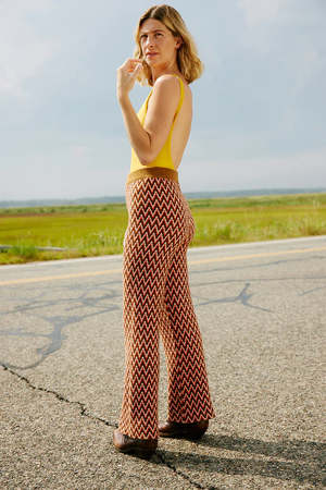 Misha & Puff Florentine Jacquard Kingston Pant - Resin Tempo