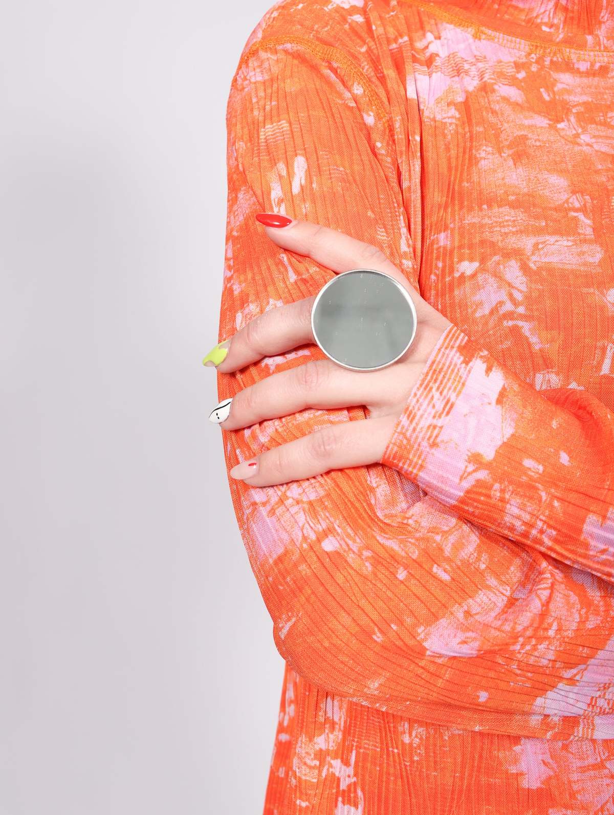 Maison Margiela Mirror Ring Silver Garmentory