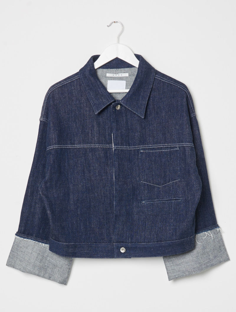 KURO Chore Denim Jacket サイズ0 Charlie-May-X-Kuro-Chore-Denim