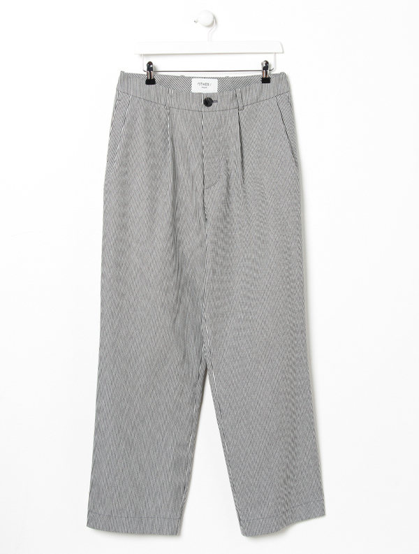 OTHER Woody Wide Leg Trouser - stripe OTHER Woody Wide Leg Trouser - stripe