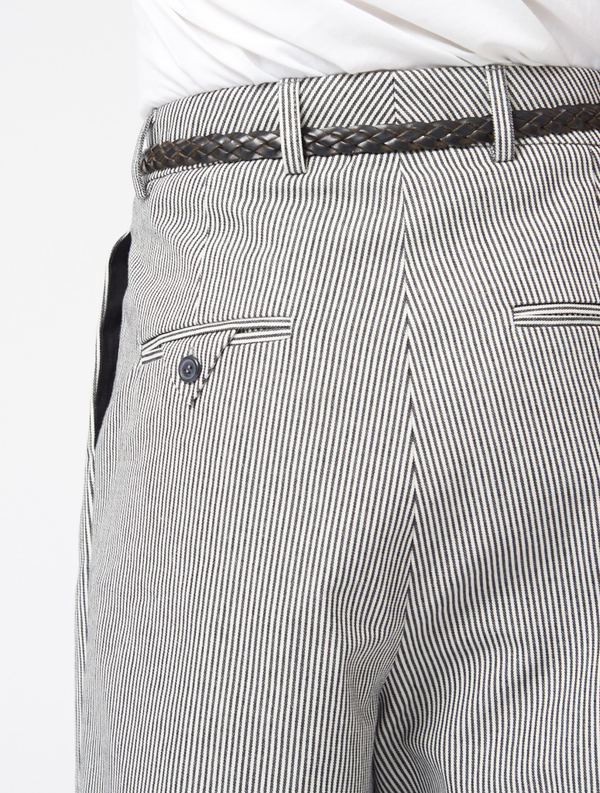 OTHER Woody Wide Leg Trouser - stripe OTHER Woody Wide Leg Trouser - stripe