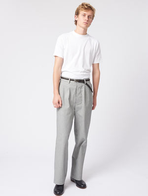 OTHER Woody Wide Leg Trouser - stripe OTHER Woody Wide Leg Trouser - stripe