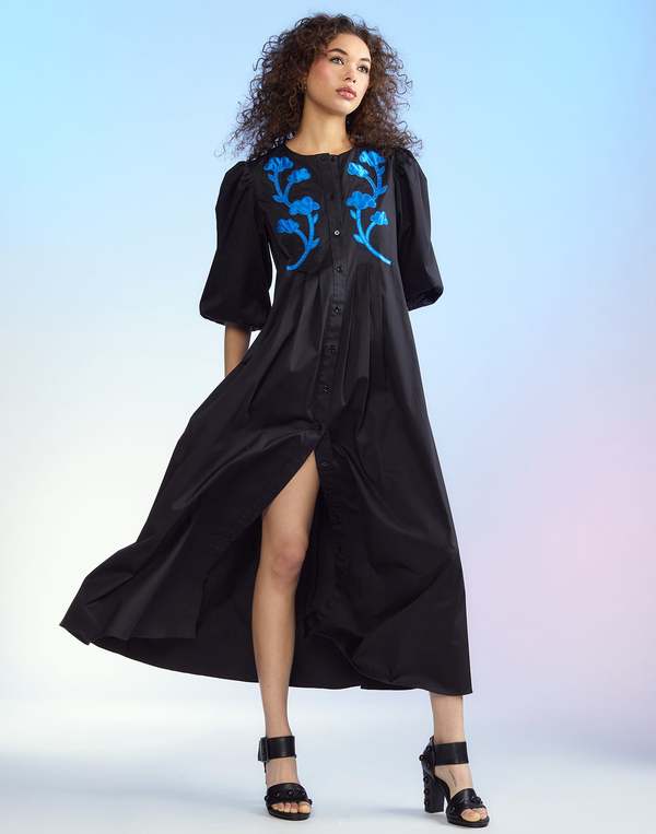 cynthia rowley blue maxi dress Ambre Maxi Dress