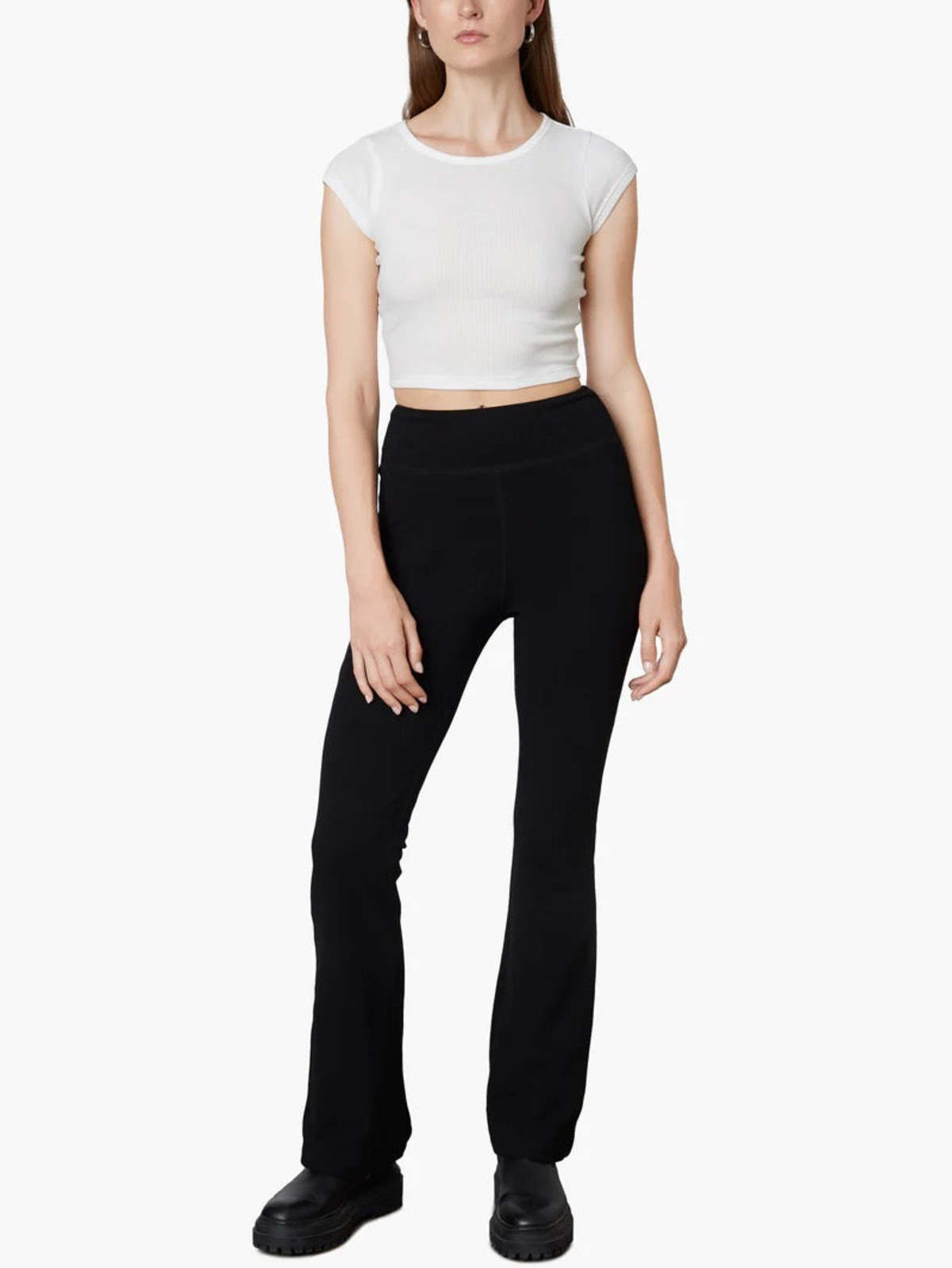 NIA Simone Flare Pant - Black - Image 2 of 6