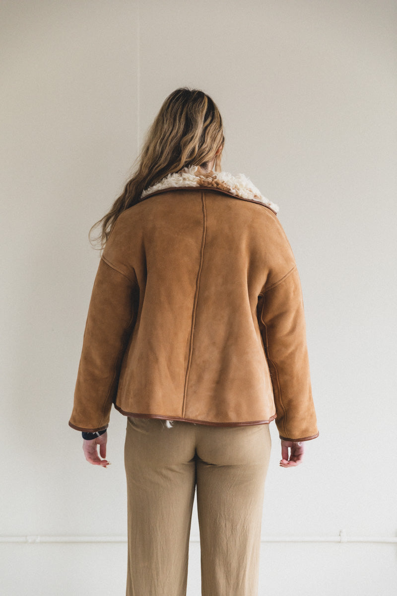 Cawley Deer Print Flying Jacket
