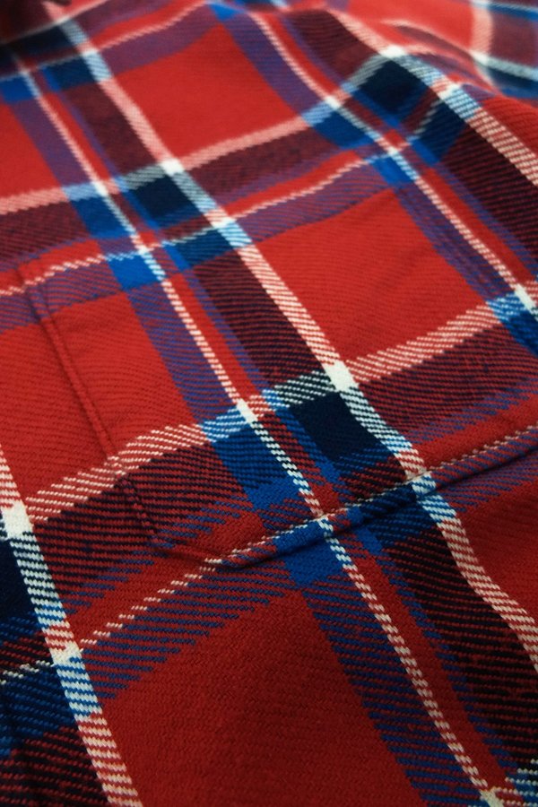 Corridor Blanket Plaid Shirt - Red Corridor Blanket Plaid Shirt - Red