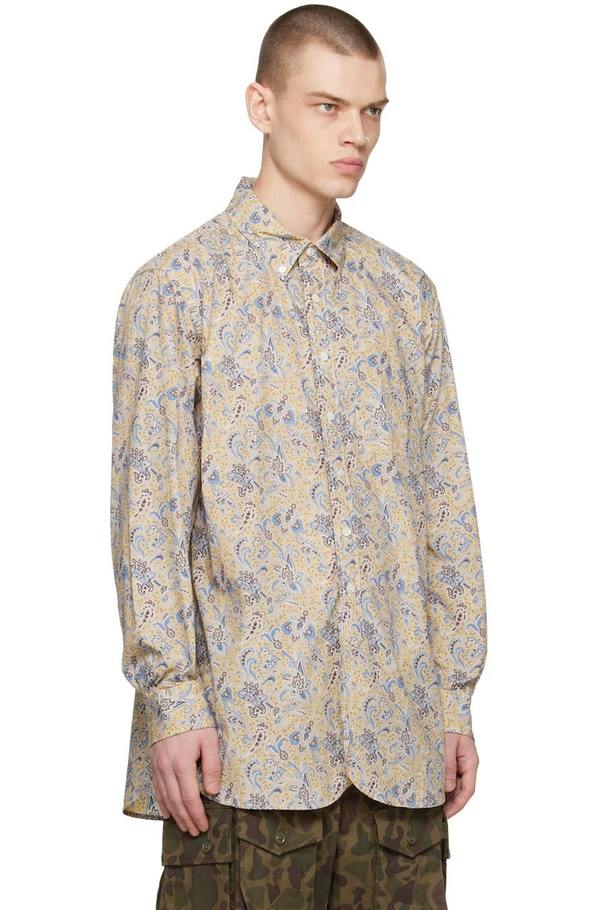 Engineered Garments 19th Century BD Shirt - Yellow/Blue | Garmentory
