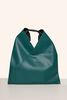 MM6 MAISON MARGIELA Japanese eco leather tote bag - Green - Thumbnail 2