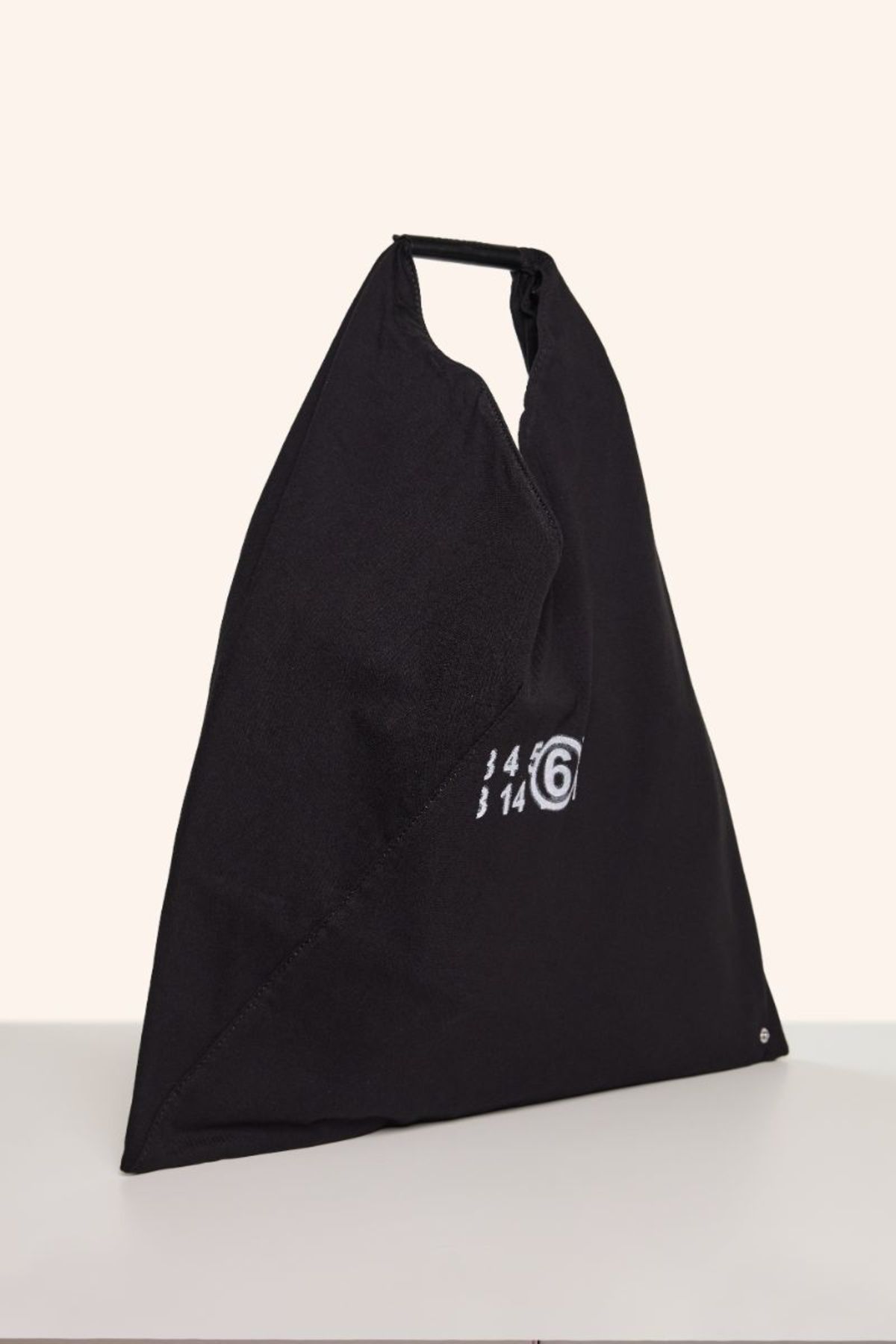 MM6 Maison Margiela SA6TP0010T8013 関税送料込 MM6 Maison Margiela Logo print Japanese tote - Black