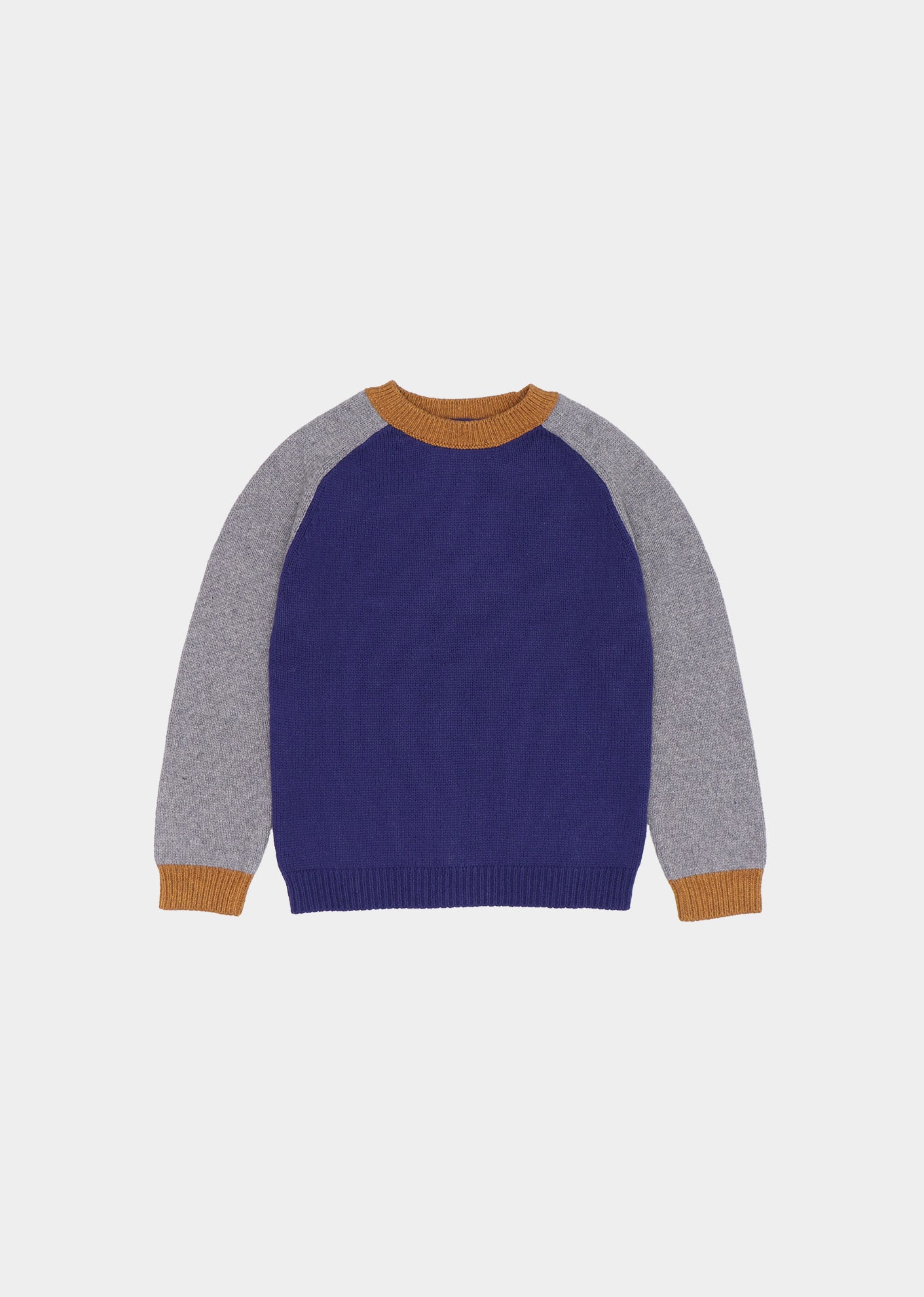 Kids Caramel Poa Jumper Royal Blue Garmentory