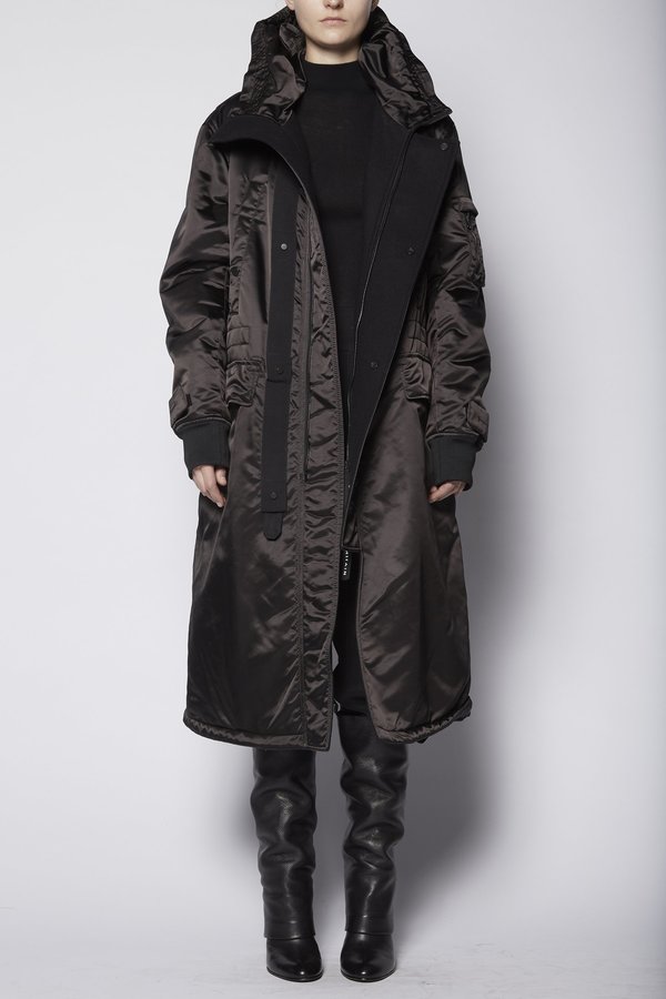 AHIRAIN Long Hoodie Parka AHIRAIN Long Hoodie Parka