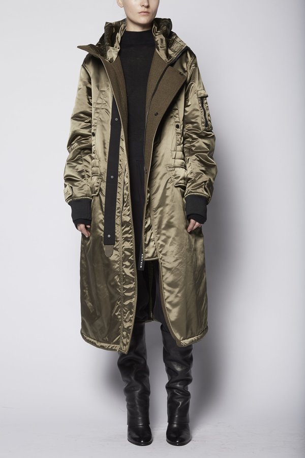AHIRAIN Long Hoodie Parka AHIRAIN Long Hoodie Parka