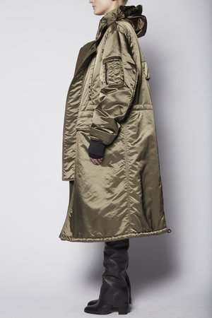 AHIRAIN Long Hoodie Parka AHIRAIN Long Hoodie Parka