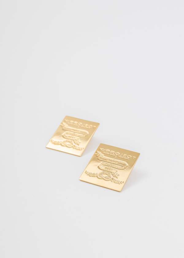 Y/project Single Mini Paris' Best Earring - Gold 