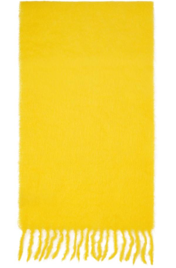 GANNI Pink & Yellow Gradient Scarf | Garmentory