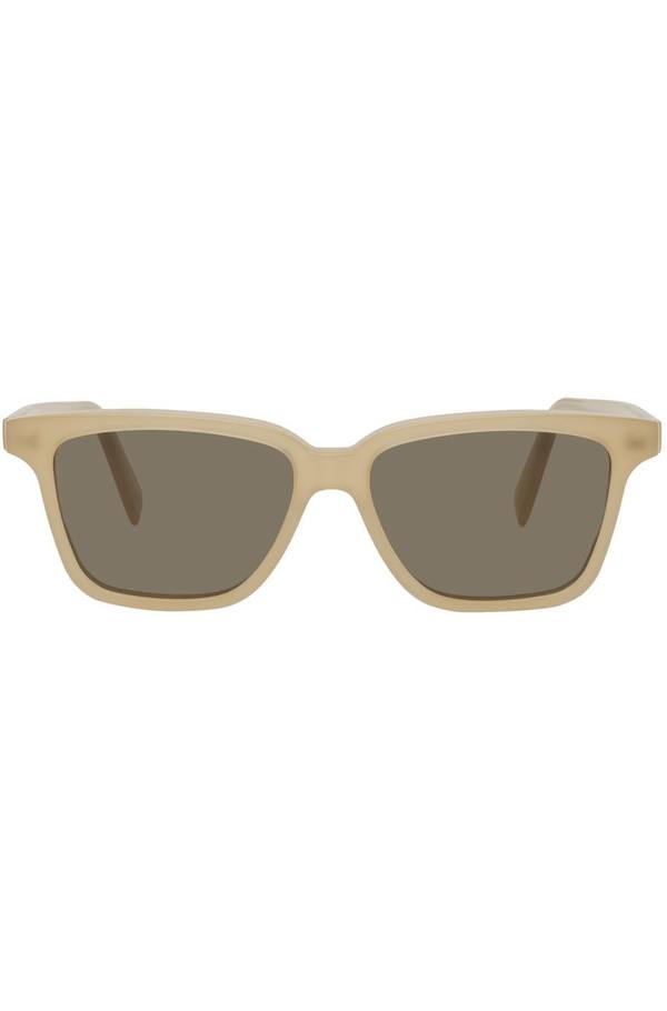 Toteme beige tan the square sunglasses Square sunglasses tortoise – TOTEME main image 3