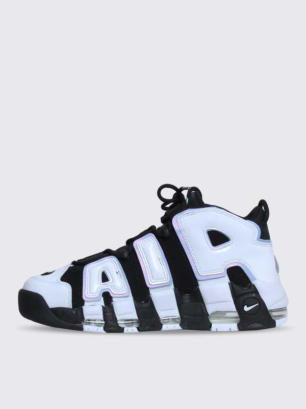 nike air uptempo 96 black and white