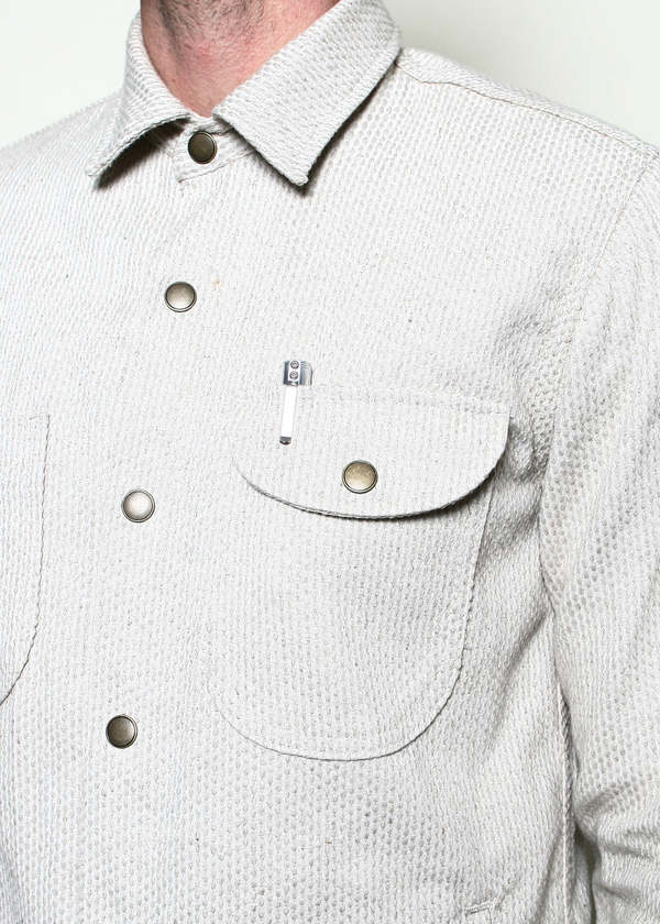 Rogue Territory Service Shirt - Natural Sashiko | Garmentory