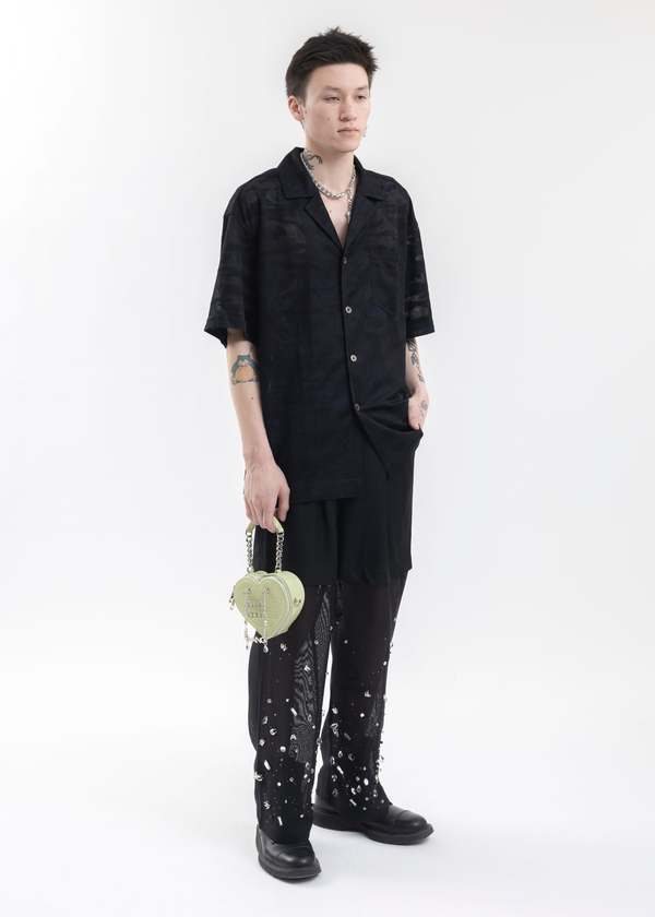 Feng Chen Wang Camouflage Shirt - Black | Garmentory
