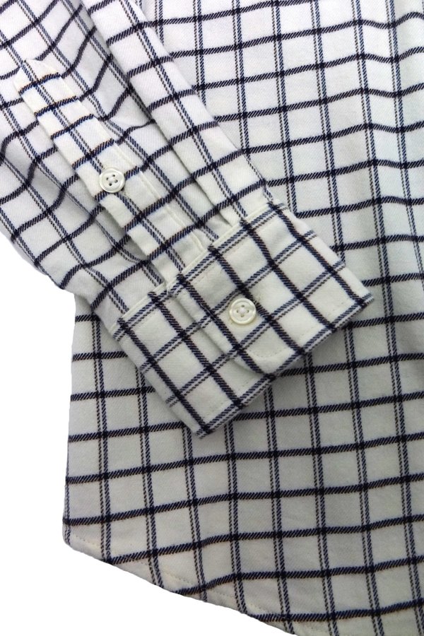 Corridor Check Shirt - White Corridor Check Shirt - White