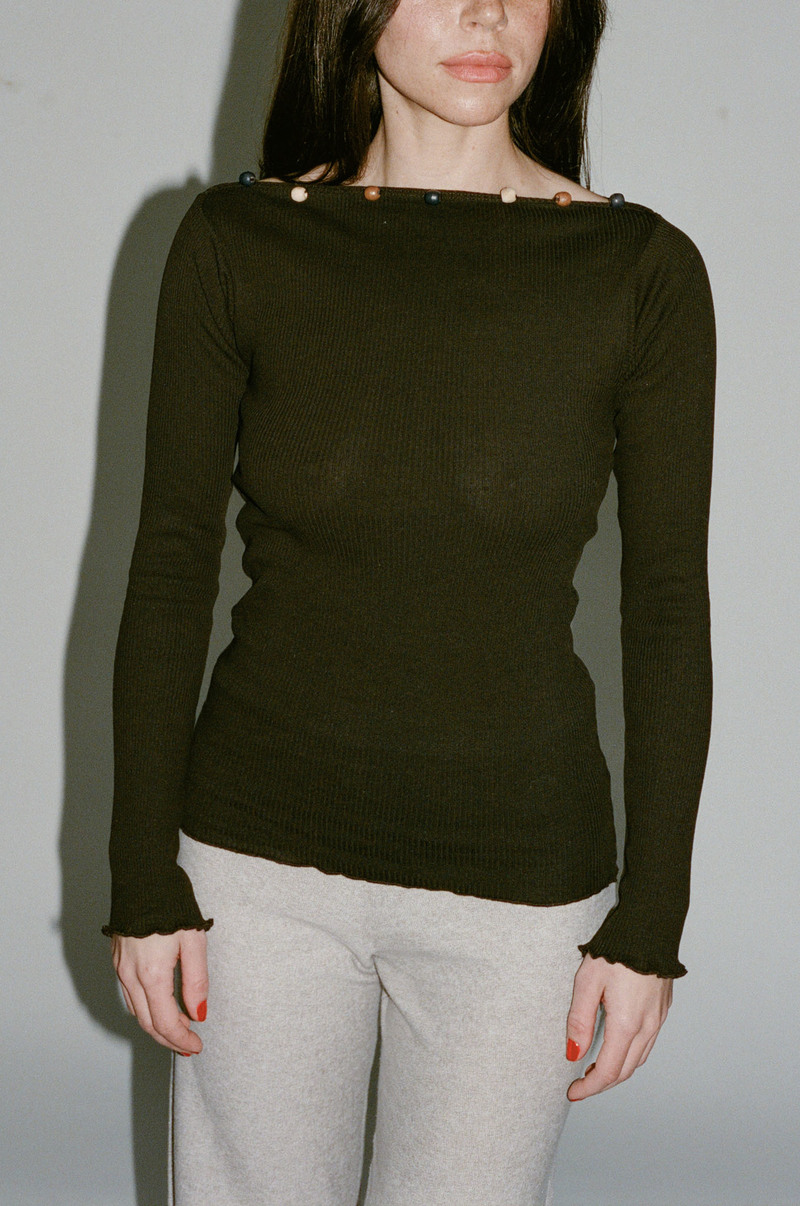 Baserange Tav Longsleeve Top - Fovea | Garmentory