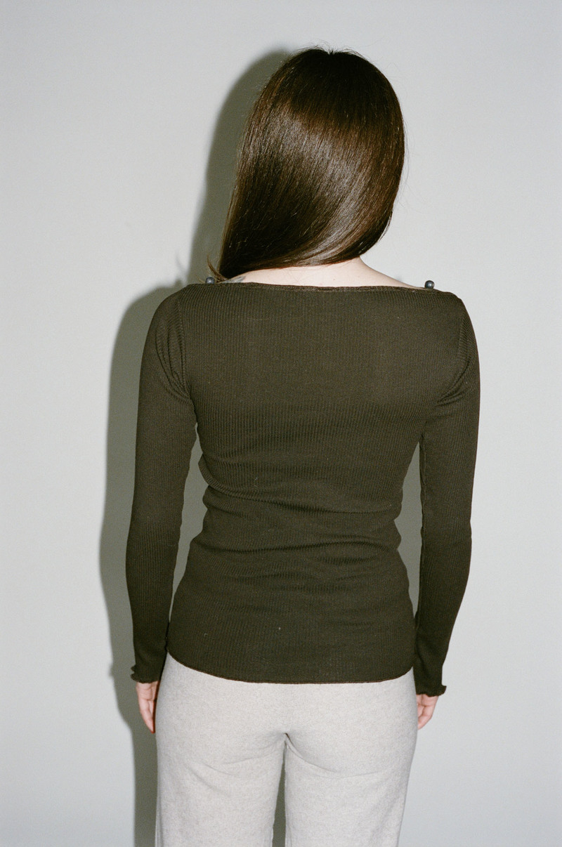 Baserange Tav Longsleeve Top - Fovea | Garmentory
