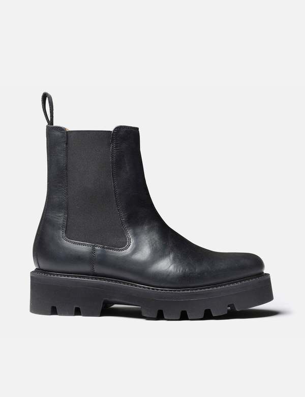 Grenson Womens Milly Chelsea Boot Black Garmentory