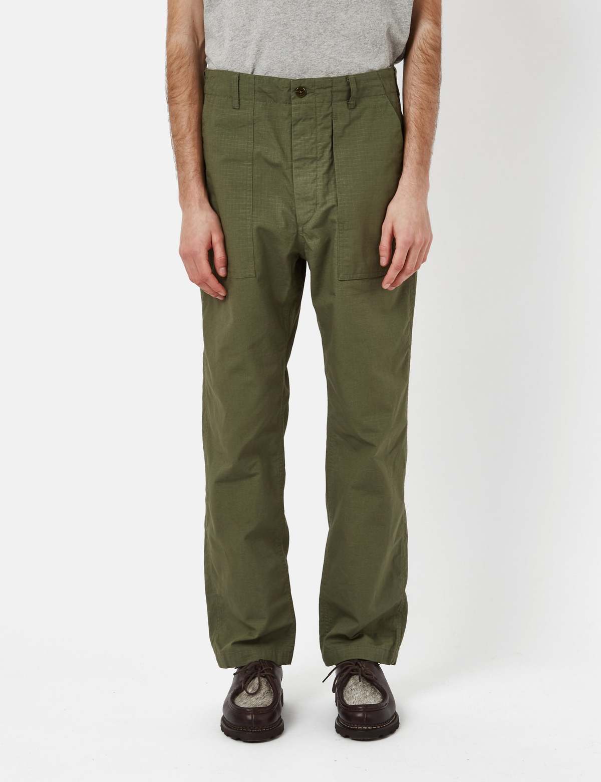 Engineered Garments Fatigue Relaxed Pant - Olive Green