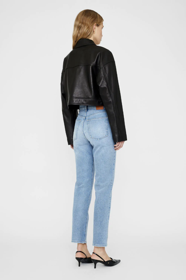 Anine Bing Christian Leather Jacket | Garmentory