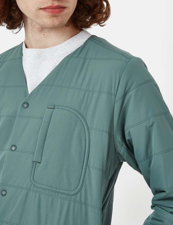 Snow Peak Flexible Insulated Cardigan - Balsam Green | Garmentory