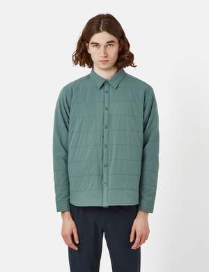 Snow Peak Flexible Insulated Shirt - Balsam Green | Garmentory