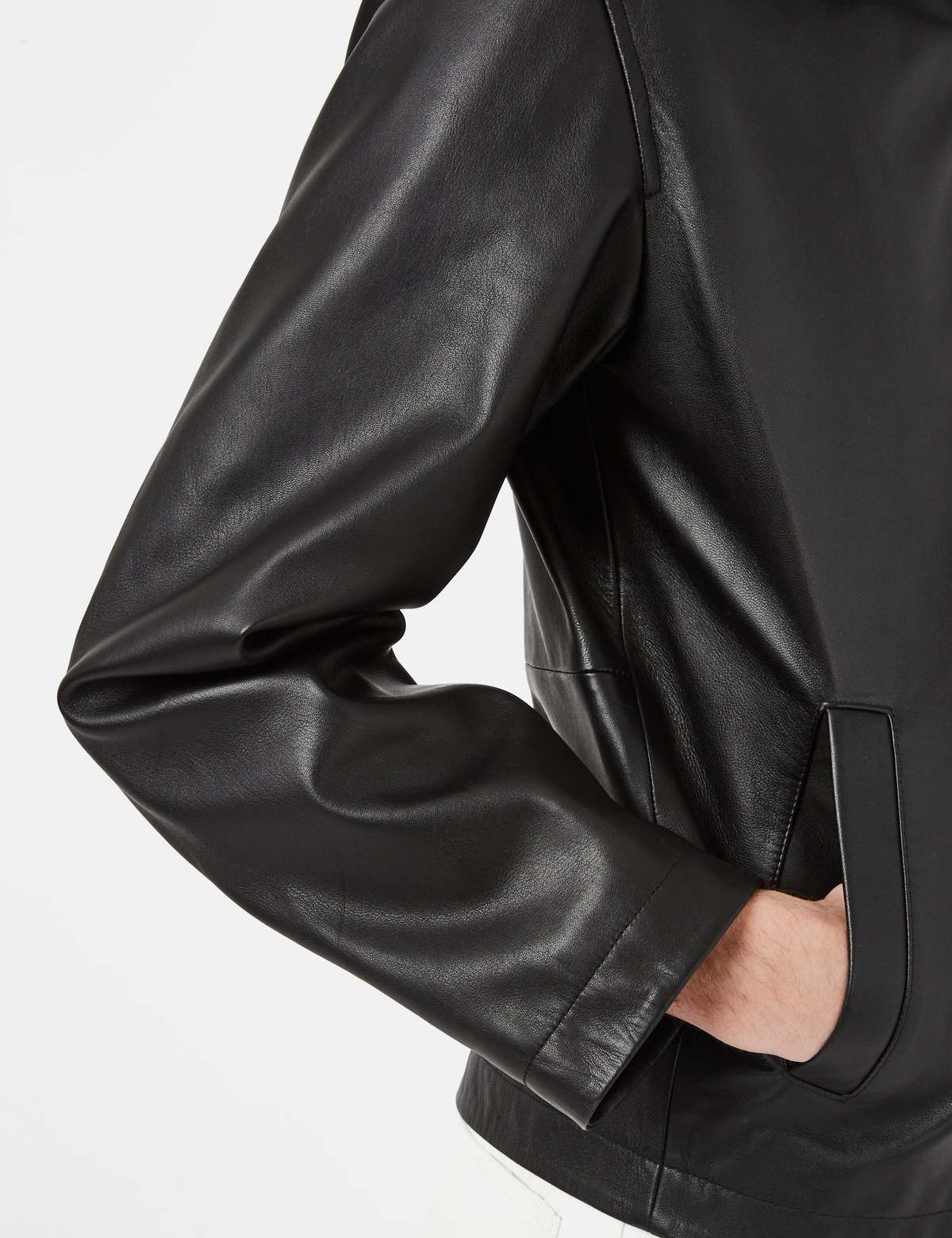 Sunflower-Short-Leather-Jacket