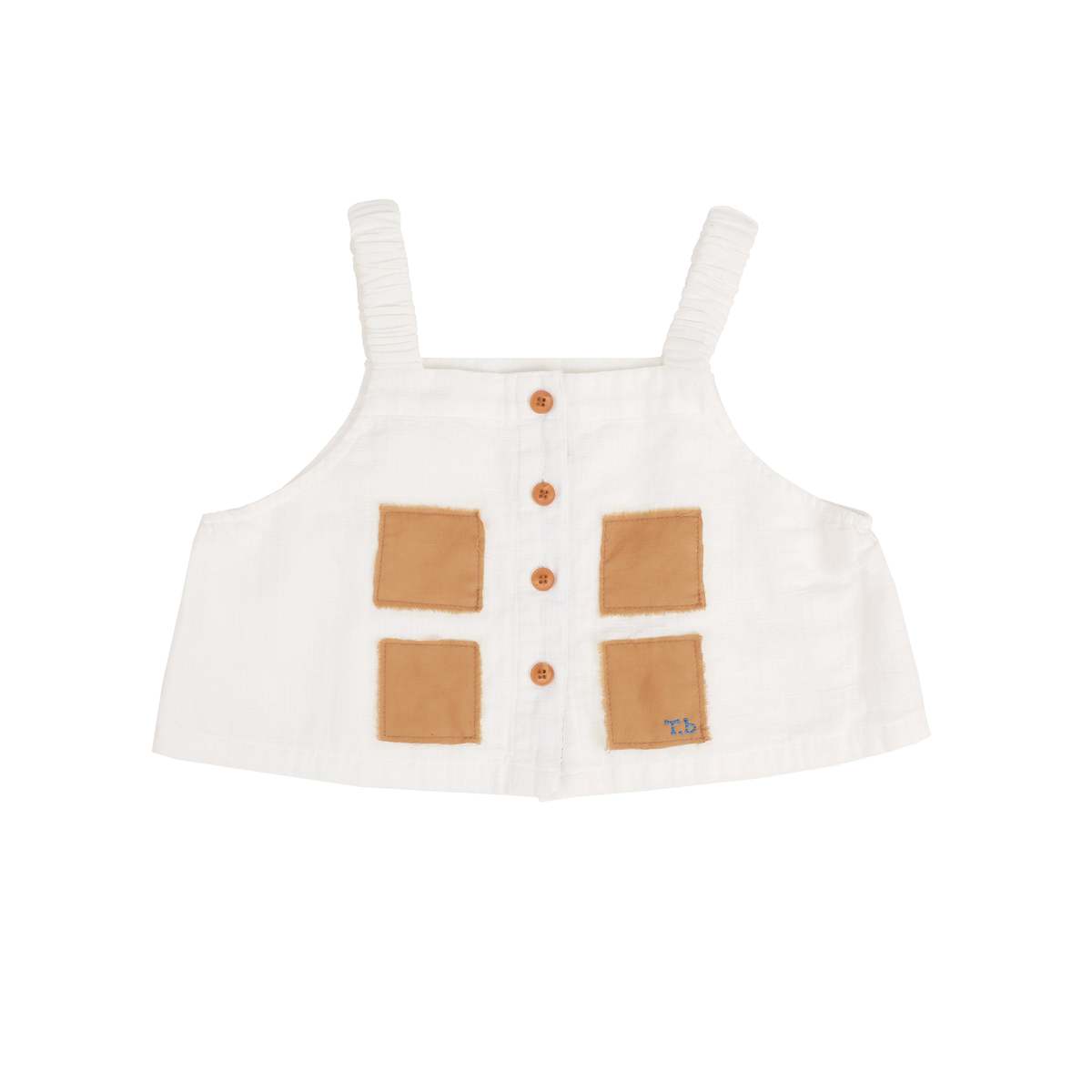 Kids Tambere Hedda Top - White - Image 2 of 2