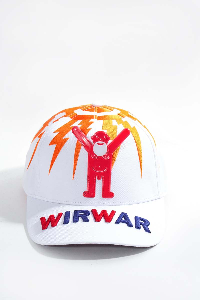 walter van beirendonck キャップ 帽子　WAR Walter Van Beirendonck Wirwar Cap - White | Garmentory