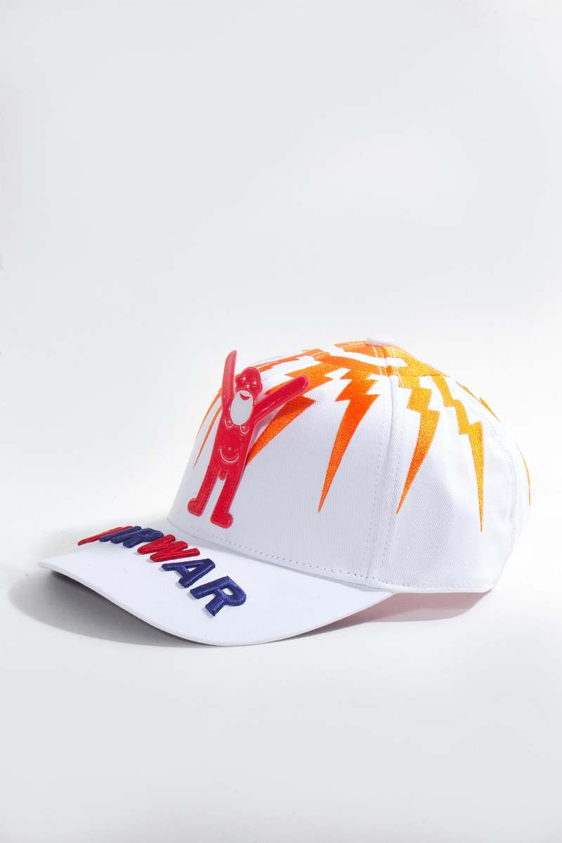 Walter Van Beirendonck Wirwar Cap - White | Garmentory