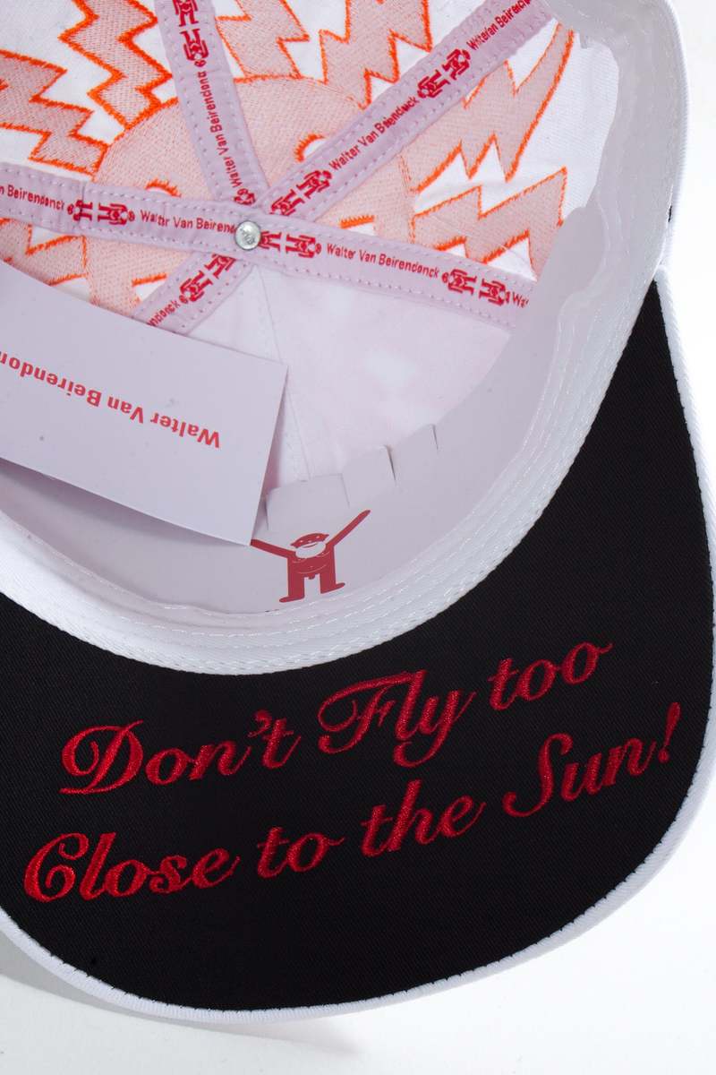 Walter Van Beirendonck Wirwar Cap - White | Garmentory
