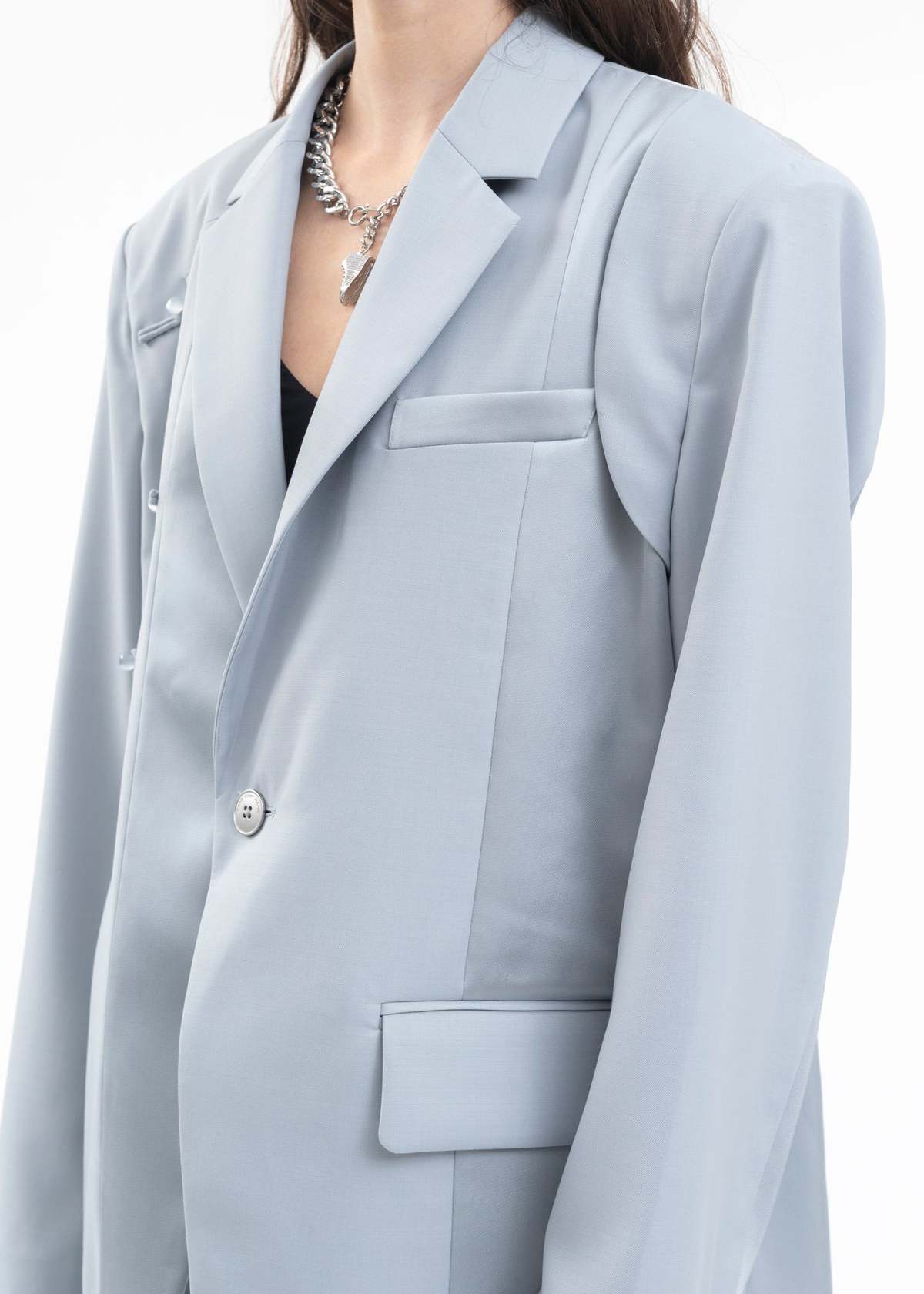 Blazer Purple Adidas Danielle Cathari Asos Feng Chen Wang Satin